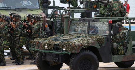 Taiwan ameaçou contra-atacar se as forças chinesas entrassem no seu território